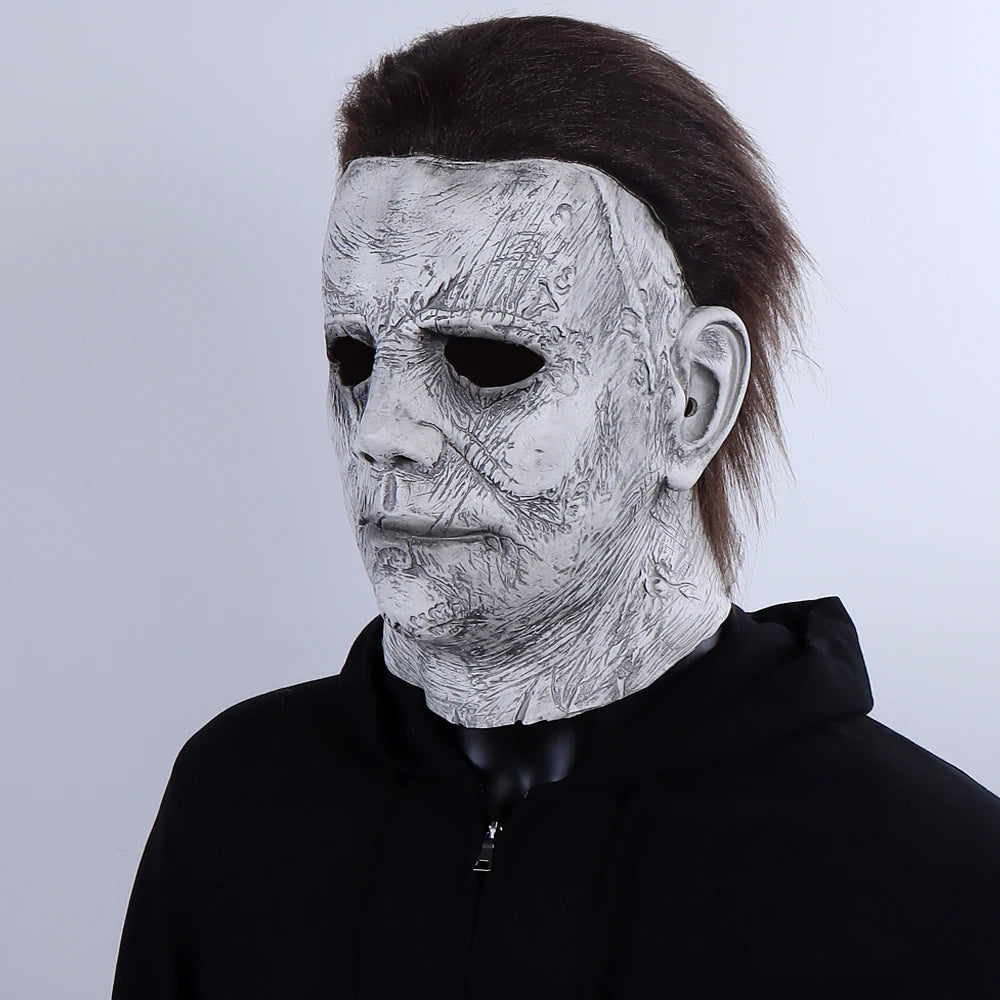 Halloween Michael Myers Killer Mask Cosplay Horror Bloody Latex Masks Helmet Carnival Masquerade Party Costume Props