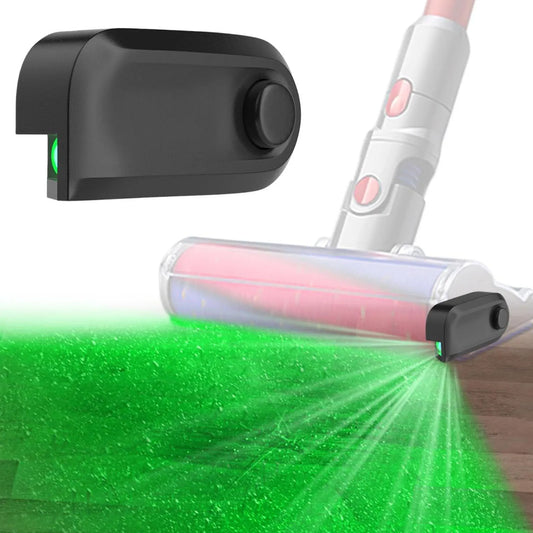 Vacuum Cleaner LED Dust Display Lamp Waterproof Green Laser Light Vacuum Parts