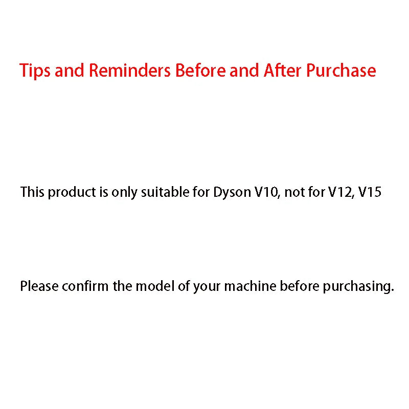 For Dyson V10 SV12 Cyclone Animal Absolute Total Clean Vacuum Cleaner Accessories Washable Replacement Filters Hepa Spare Parts