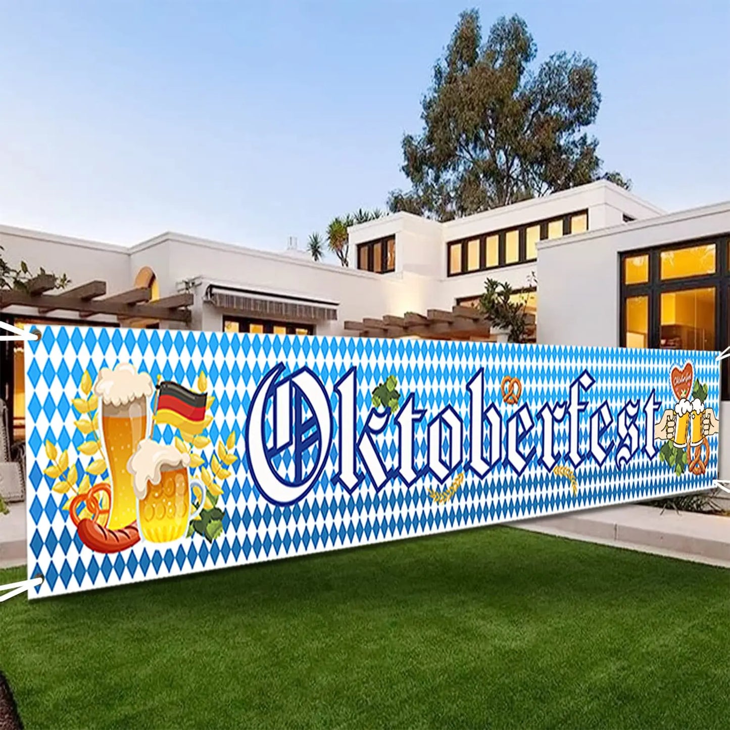 Oktoberfest Fence Banner