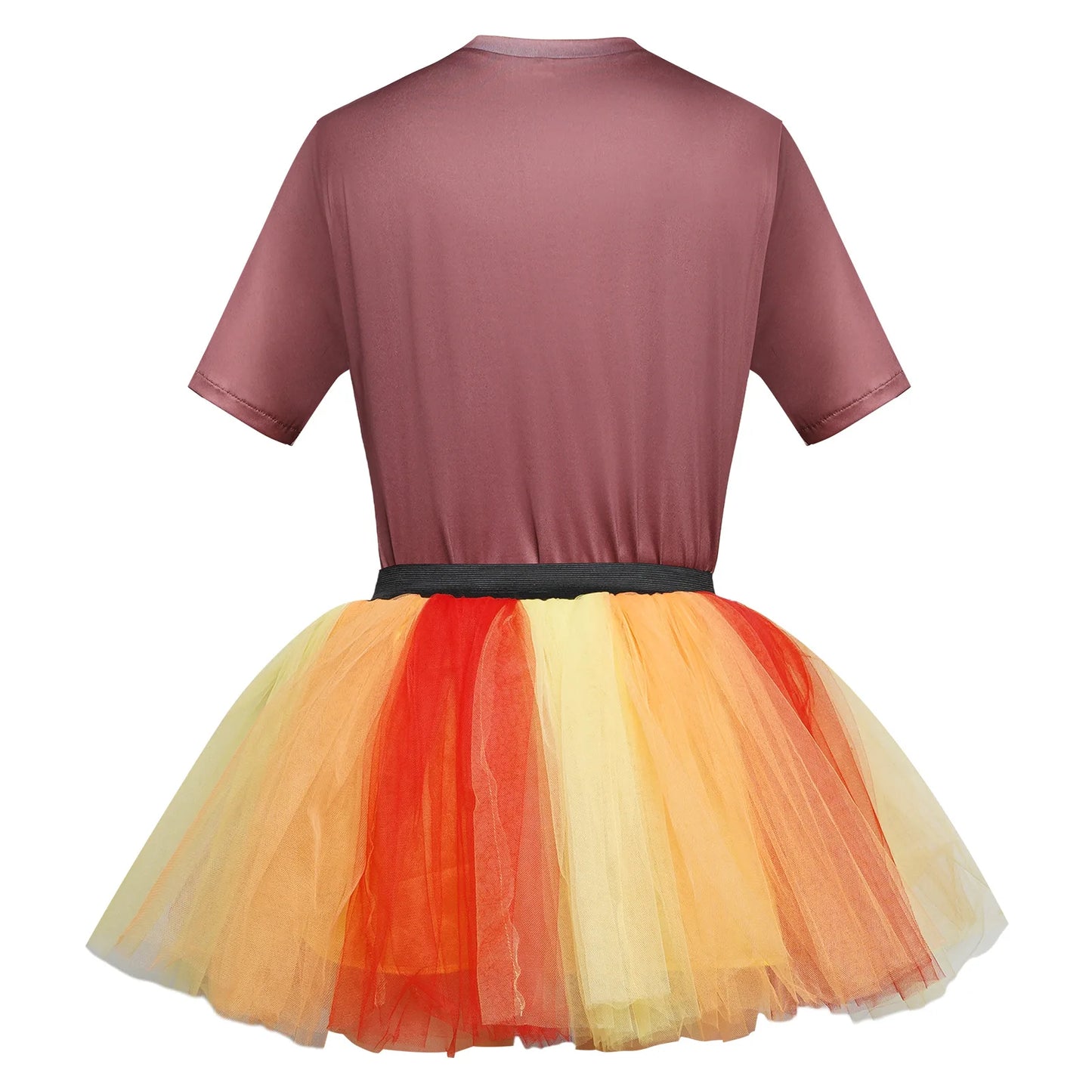 Halloween, Thanksgiving, Party, Turkey Dress, Cos Dress, Festival Performance, Fluffy Dress, Cosplay, Animal Role Playing Dress