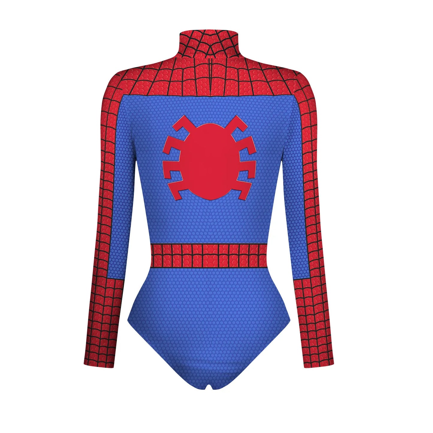 Spiderman Bodysuit for Women and Men, Captain Superhero Jumpsuit, 3D Print, Long Sleeve Swimsuit, Halloween Carnival Cos