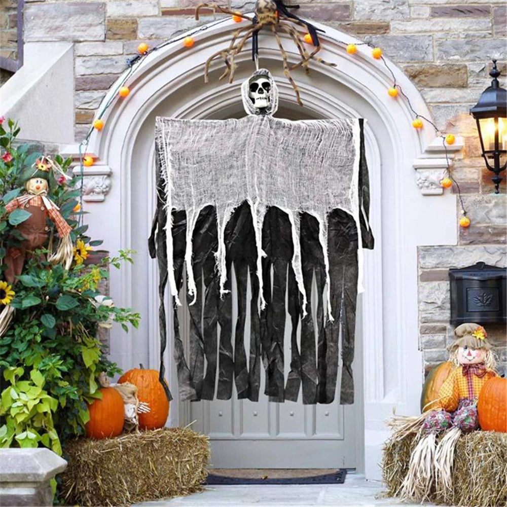 Horror Schedel Hanger Variabele Vorm Schedel Halloween Prop Party Outdoor Spookhuis Bar Halloween Decoration