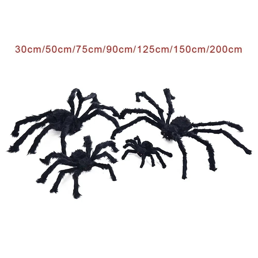 Horror Halloween Spider Web Giant Stretchy Cobweb for Yard Outdoor Haunted House Bar Decoration Supplies Halloween Party Props