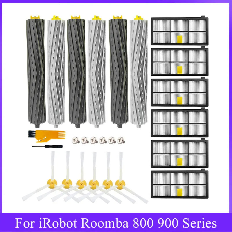 HEPA Filters Main Side Brushes For iRobot Roomba 800 900 Series 805 864 871 891 960 961 964 980 Vacuum Cleaner Parts Accessories