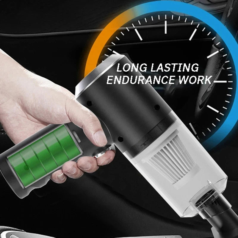 9000Pa Wireless Car Vacuum Cleaner Portable USB Charging Wet and Dry Dual-Use Wireless Handheld Vacuum Cleaner Cleaning Tool