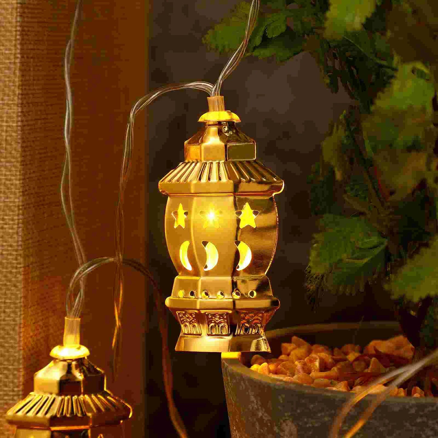 Gold Diwali Ramadan Ramadan Decoration 2024ationations Indian Ramadanations Indian LED Palace Lantern Garden Lights Ramadan