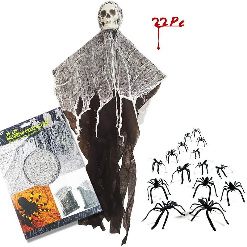 Horror Schedel Hanger Variabele Vorm Schedel Halloween Prop Party Outdoor Spookhuis Bar Halloween Decoration