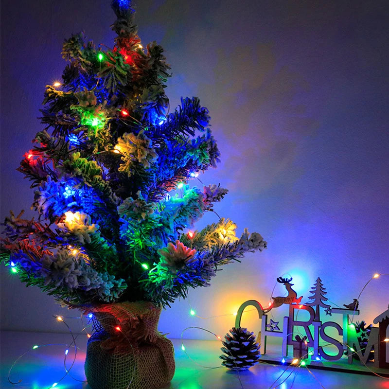 20/30/40cm Christmas Tree Home Bedroom Party Decorations  Artificial Christmas Tree Children DIY Handicraft 2023 New Year Gift