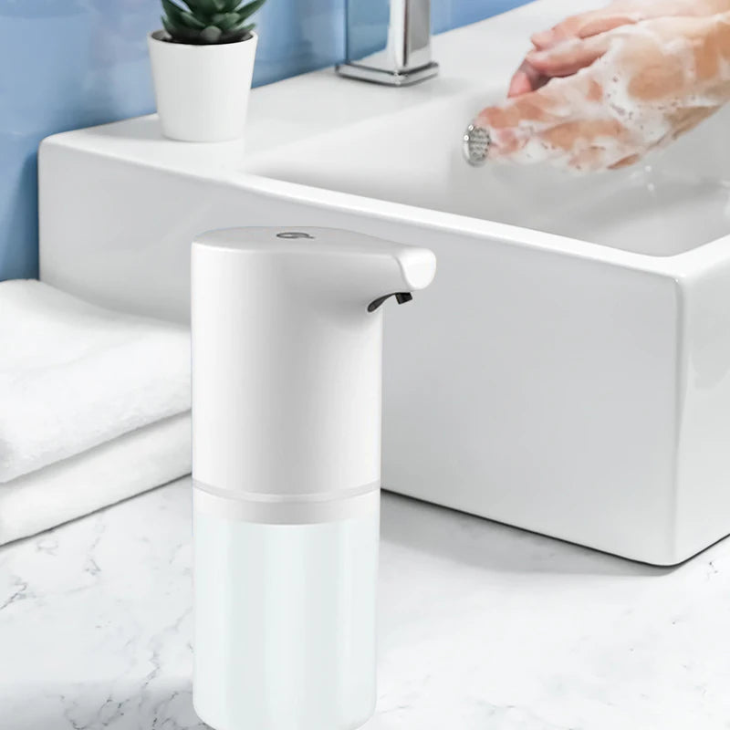 Touchless Automatic Soap Dispenser USB Charging Smart Foam Machine Home Infrared Sensor Foam Soap Dispenser Hand Sanitizer 350ML