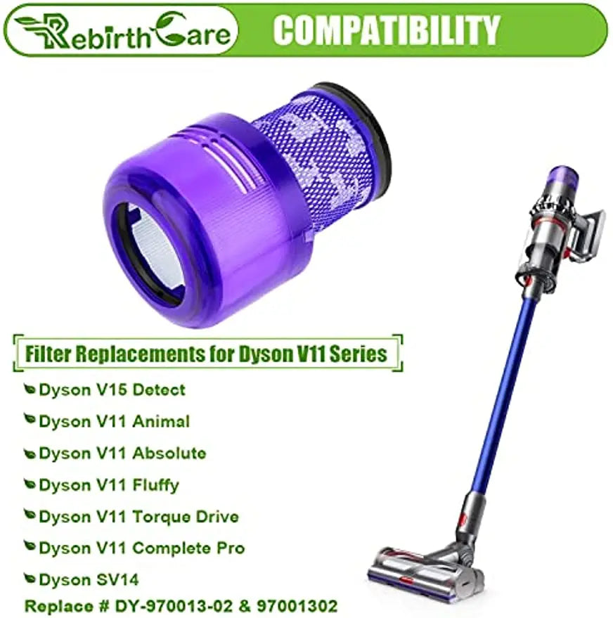 Washable Dyson V11 V15 filter Hepa Filter Vacuum cleaner Replacement Part Cordless Stick Vacuum Cleaner Post dyson V11 Filter