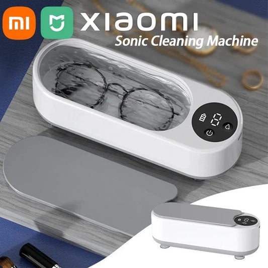 Xiaomi 50KHZ Ultrasonic Cleaner Multi-function High Frequency Vibration Portable Household Cleaning Machine Jewelry Ring Glasse