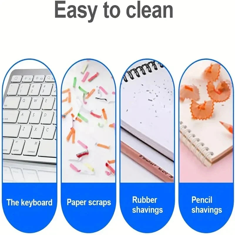 Mini desktop vacuum cleaner, office desk dust tool, home computer vacuum cleaner, car cleaning tool, giving you a clean side