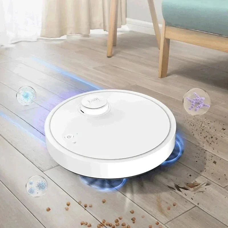 2024 3-in-1 Wet And Dry Ultra-thin Cleaning Machine Automatic Robot Vacuum Cleaner Smart Wireless Sweeping Mopping Smart Home