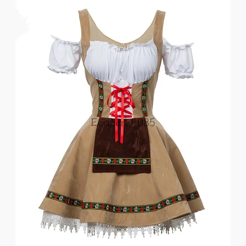 Male Woman Oktoberfest Costume Traditional Couple