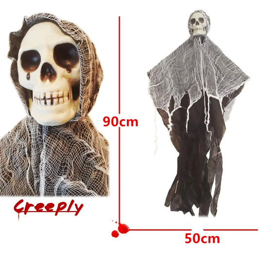 Horror Schedel Hanger Variabele Vorm Schedel Halloween Prop Party Outdoor Spookhuis Bar Halloween Decoration