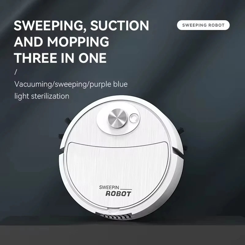 Xiaomi 3-in-1 Automatic Floor Robot Mini home Ntelligent Vacuum Cleaner USB Rechargeable Wet And Dry Family Sweeper Portable Hot