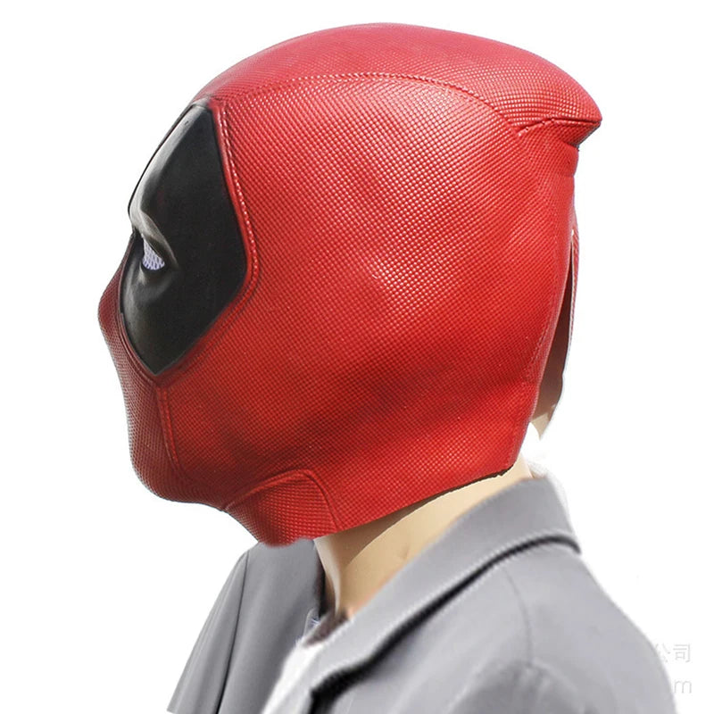 Deadpool Cosplay Mask Wade Winston Wilson Latex Soft Movie Funny Adult Party Deadpool Masks Halloween Costume Props One Size