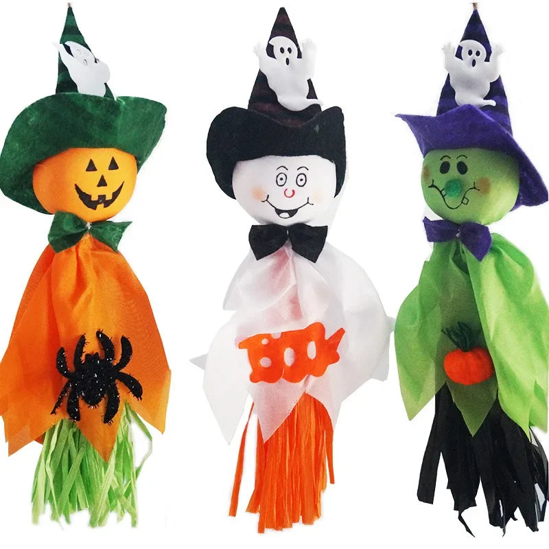 Pendant Pumpkin Hotel Kindergarten Ghost House Halloween Decoration Prop Supplies Ghost Flower Ghost Festival Pendant Pumpkin