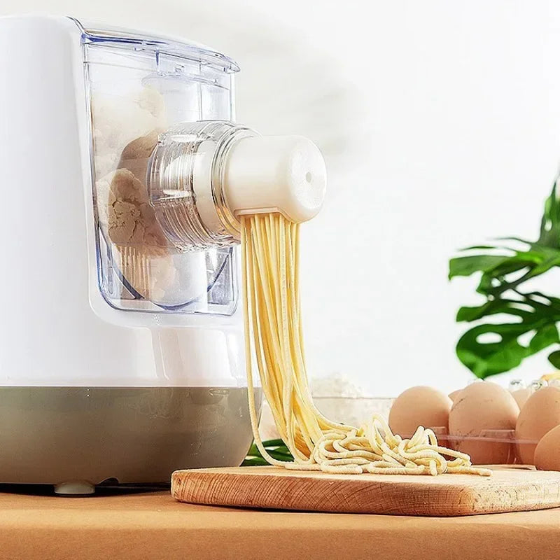 220V/ 110V Electric Automatic Noodle Maker Machine Multifunction Pasta Maker Dough Roller Dumpling Skin Machine Various Shapes