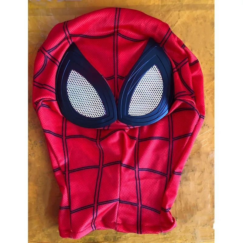 New Year Spider Costume Mask 3D Remy Peter Parker Mask Superhero Cosplay Costume Mask Halloween Adults&children Toy Props