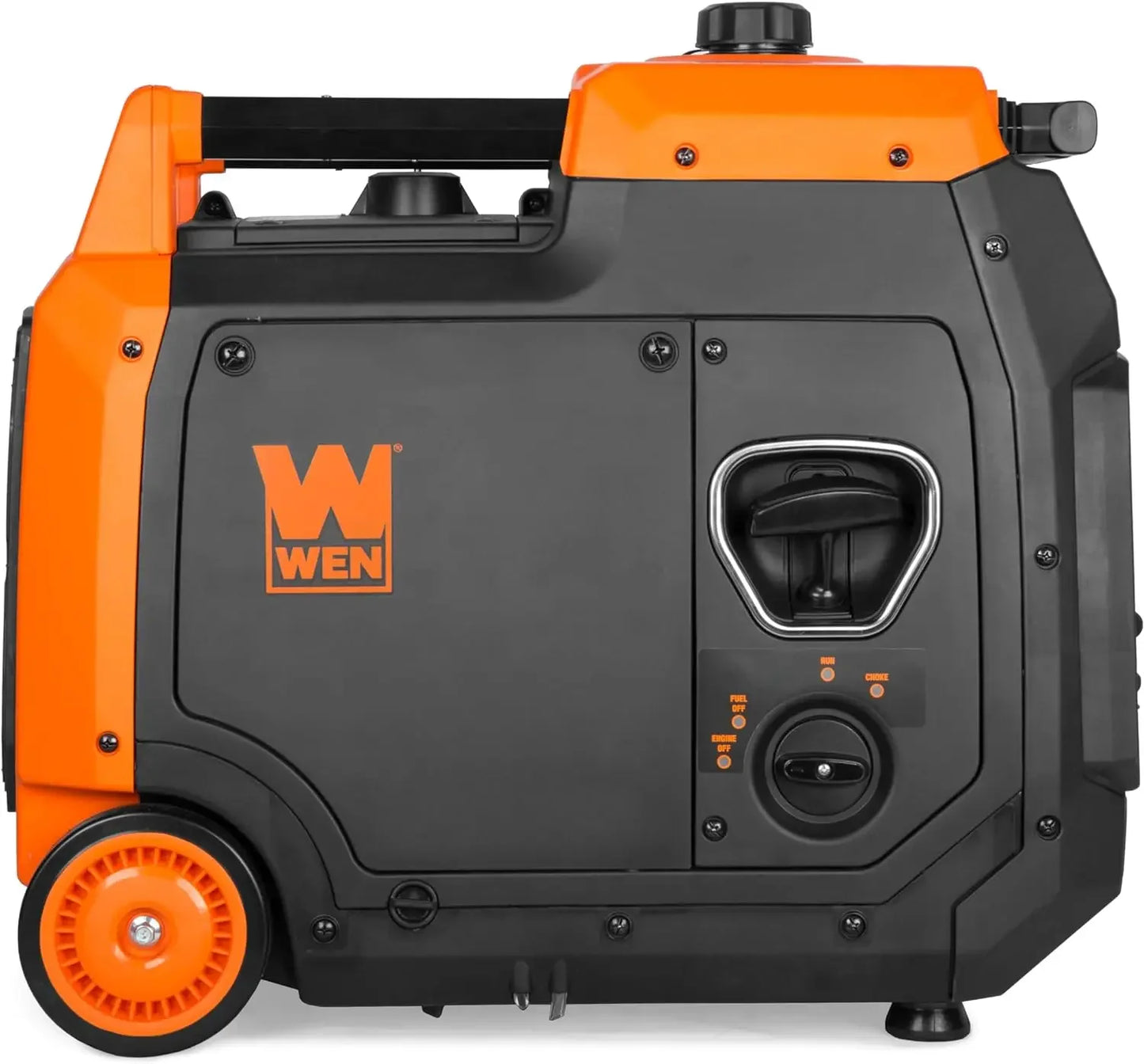 Quiet and Lightweight 4800-Watt Dual Fuel RV-Ready Electric Start Portable Inverter Generator with Fuel Shut Off