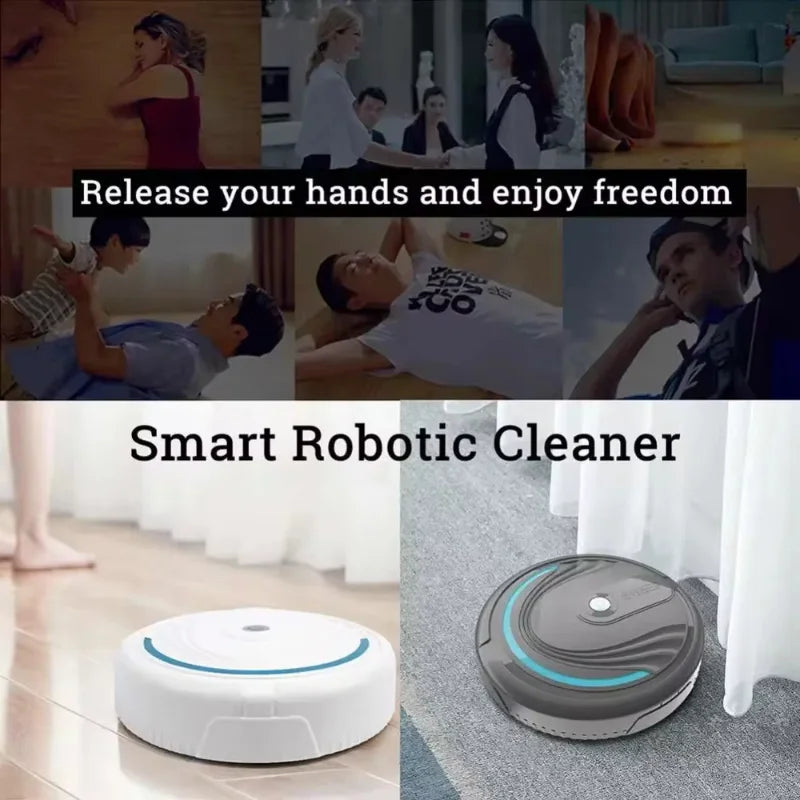 Xiaomi MIJIA 5-in-1 Automatic Floor Robot Mini Intelligent Wireless Vacuum Cleaner USB Rechargeable Wet & Dry Home Sweeper New