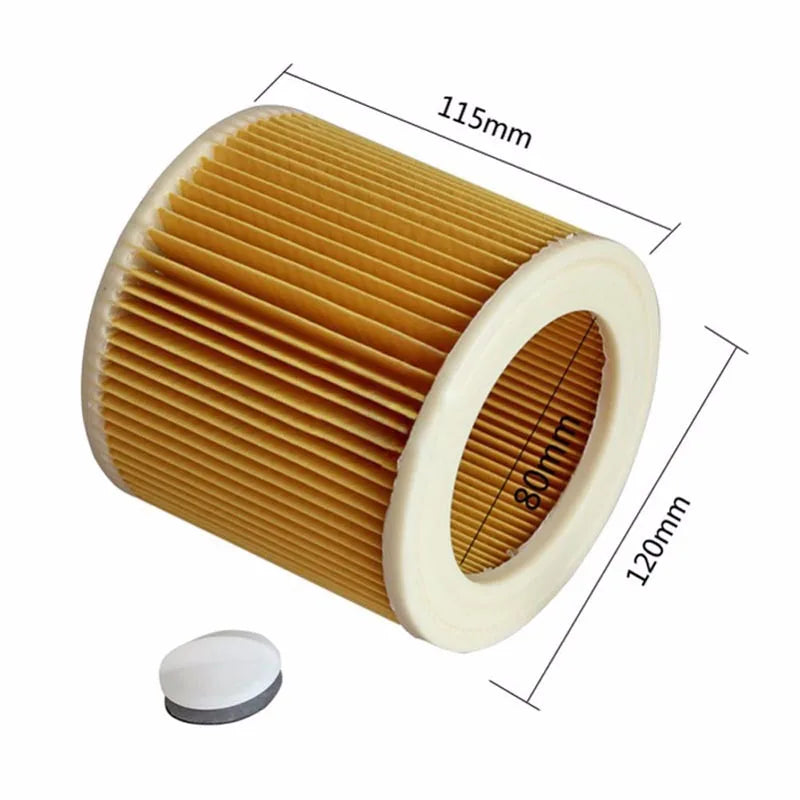 HEPA Filter for Karcher WD2250 WD3.200 MV2 MV3 WD3 WD2 Vacuum Cleaners Parts Accessories Filters Dust Bags