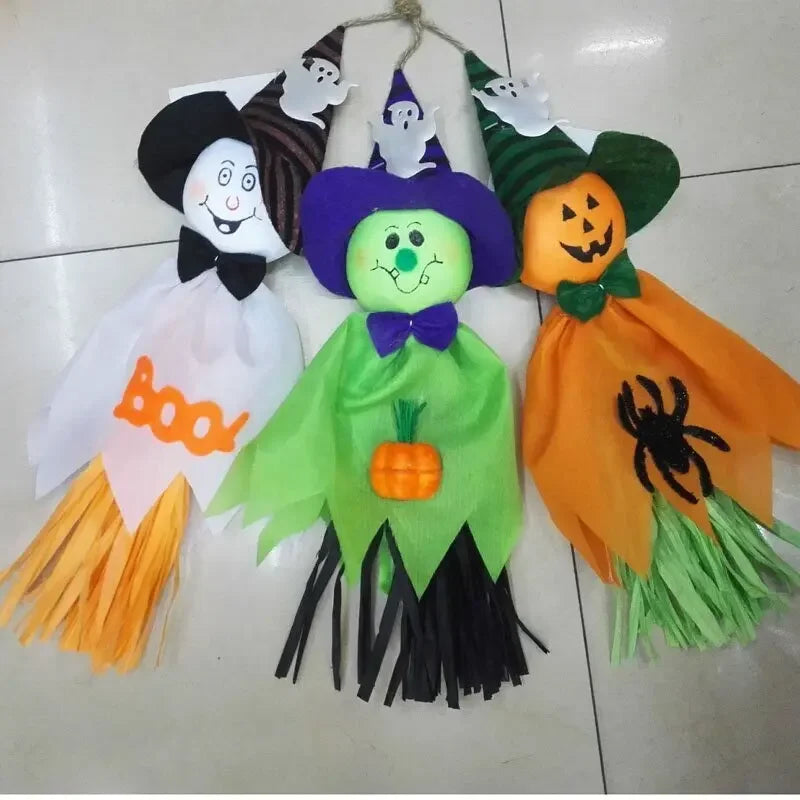 Pendant Pumpkin Hotel Kindergarten Ghost House Halloween Decoration Prop Supplies Ghost Flower Ghost Festival Pendant Pumpkin