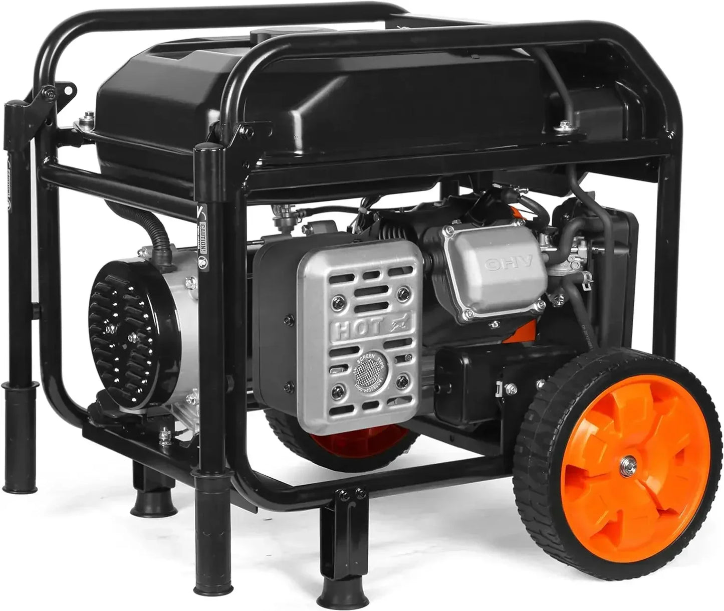 5600-Watt Portable Generator, Electric Start, 224cc, Transfer-Switch and RV-Ready with CO Shutdown Sensor (GN5602X)