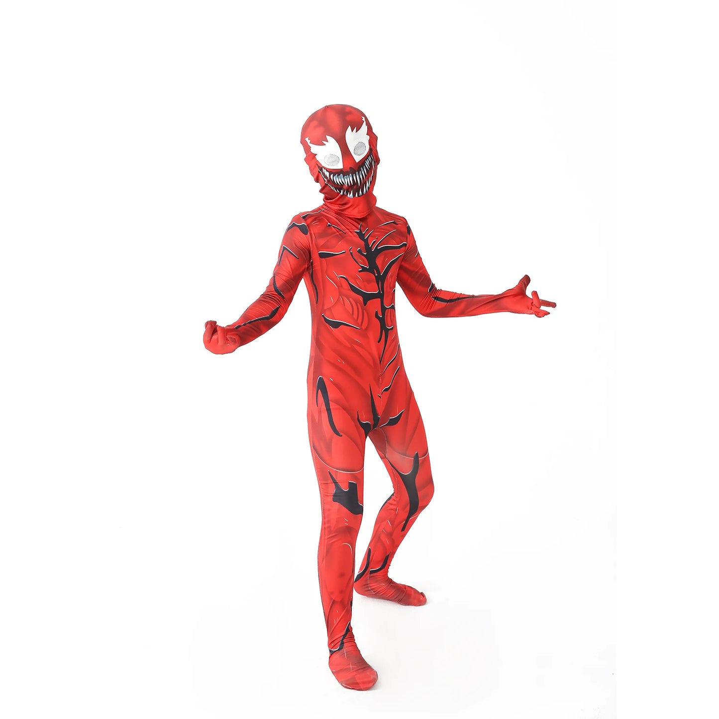 12 Kids Style Superhero Spiderman/Black Panther/Venom Halloween Party Christmas Cosplay Spiderman Costume Children Gifts