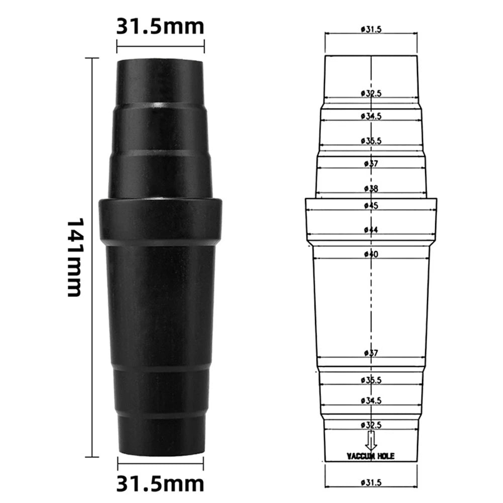 1/3PCS 31.5mm Vacuum Cleaner Adapters Universal Vacuum Cleaner Power Tool/Sander Dust Extraction Hose Connector