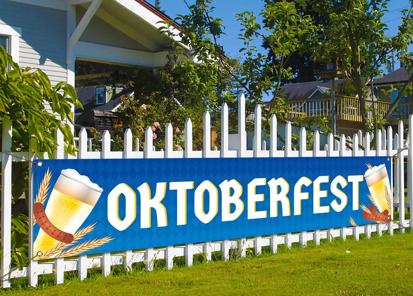 Oktoberfest Fence Banner