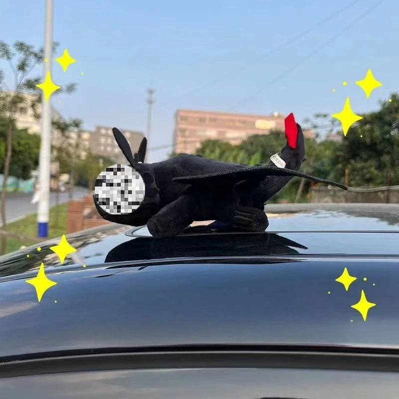 Car Roof Decoration Sunroof Doll Motorcycle Helmet Accessories Car Sunroof Ornaments Electric Car Hangings Gifts