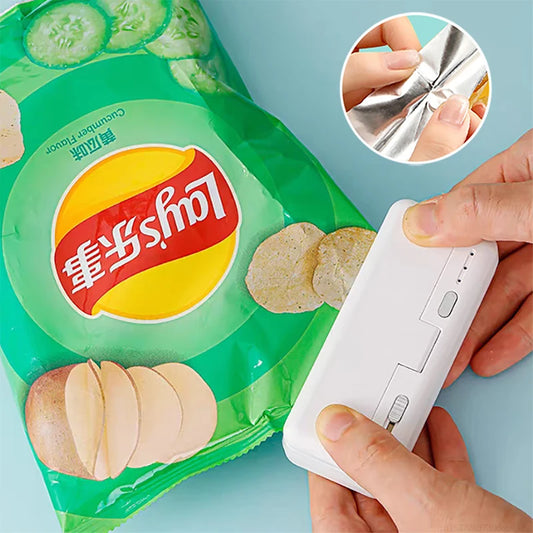 Plastic Bag Sealer Sealing Machine Handheld Mini Heat Bag Sealer Thermal Food Bag Sealer Portable Plastic Bag Sealing Machine