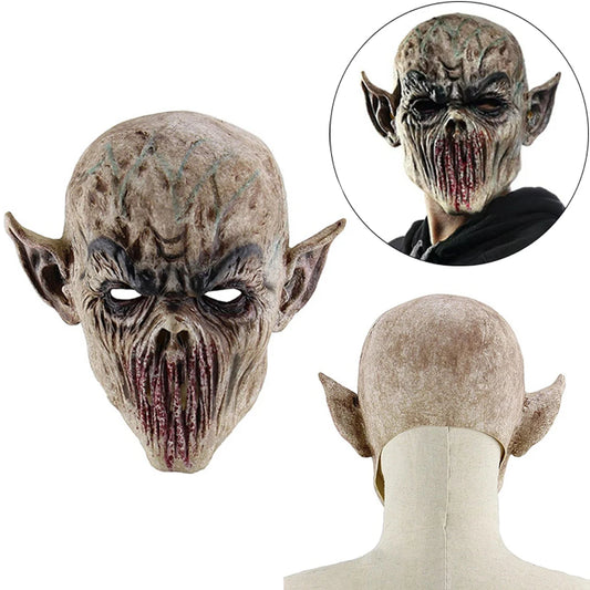 Scary Halloween Mask Alien Killer Fork Monster Party Decor Zombie Devil Masks Creepy Biochemical Vampire Costumer Cosplay Props