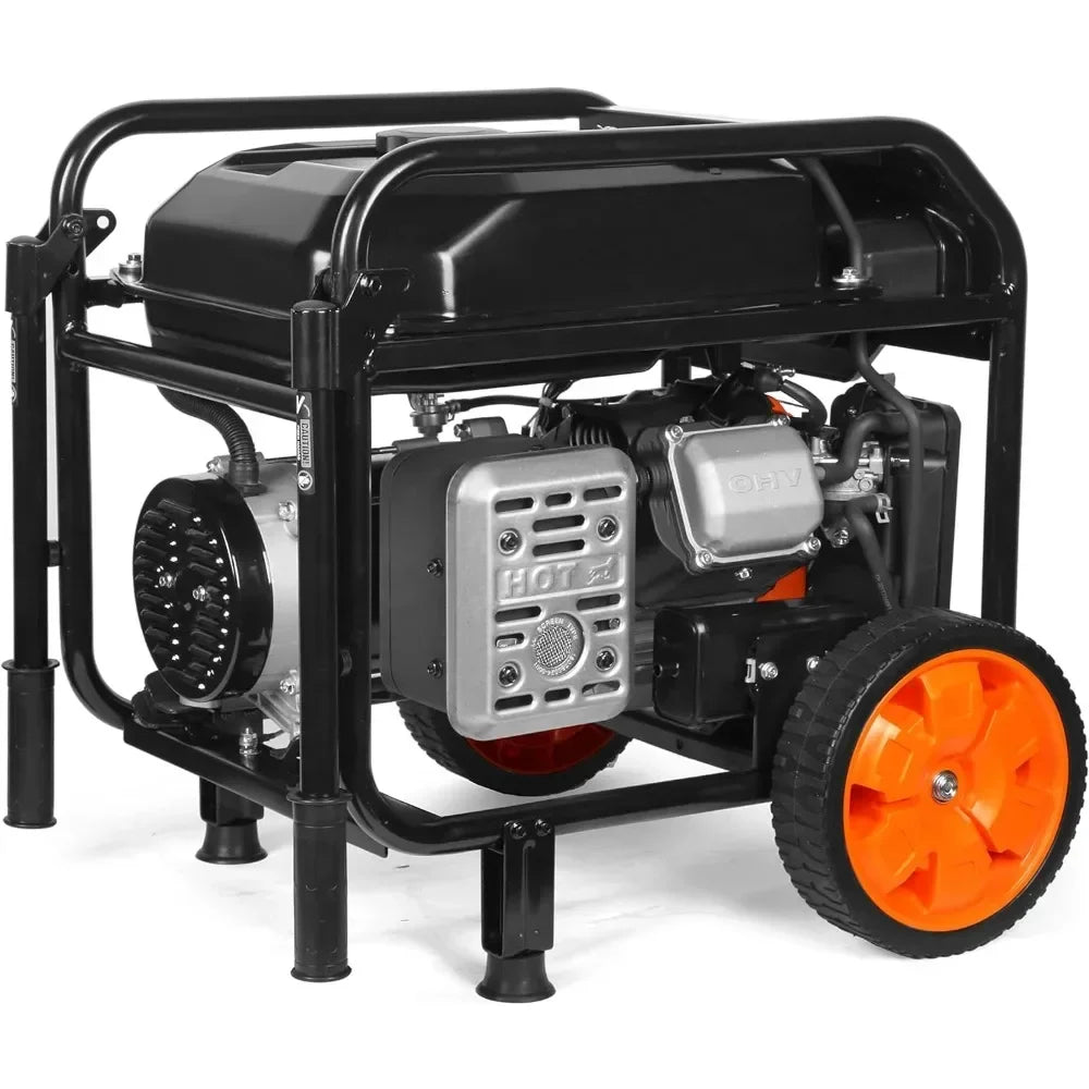 5600-Watt Portable Generator, Electric Start, 224cc, Transfer-Switch and RV-Ready with CO Shutdown Sensor (GN5602X)