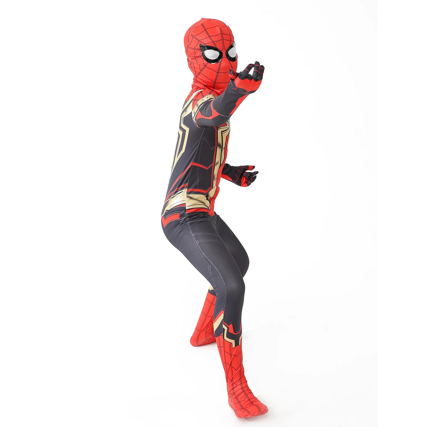 12 Kids Style Superhero Spiderman/Black Panther/Venom Halloween Party Christmas Cosplay Spiderman Costume Children Gifts