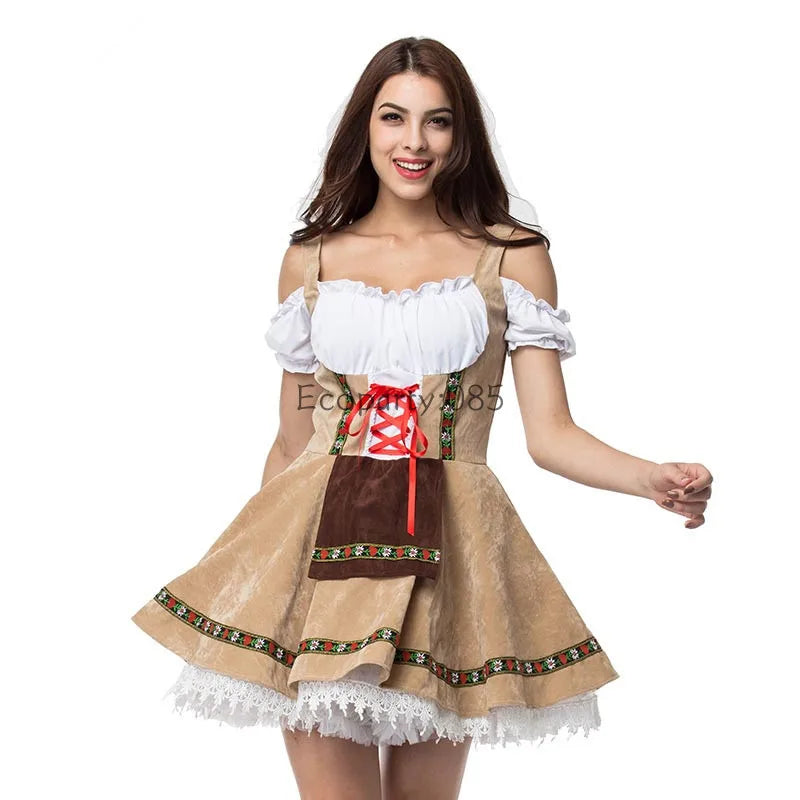 Male Woman Oktoberfest Costume Traditional Couple