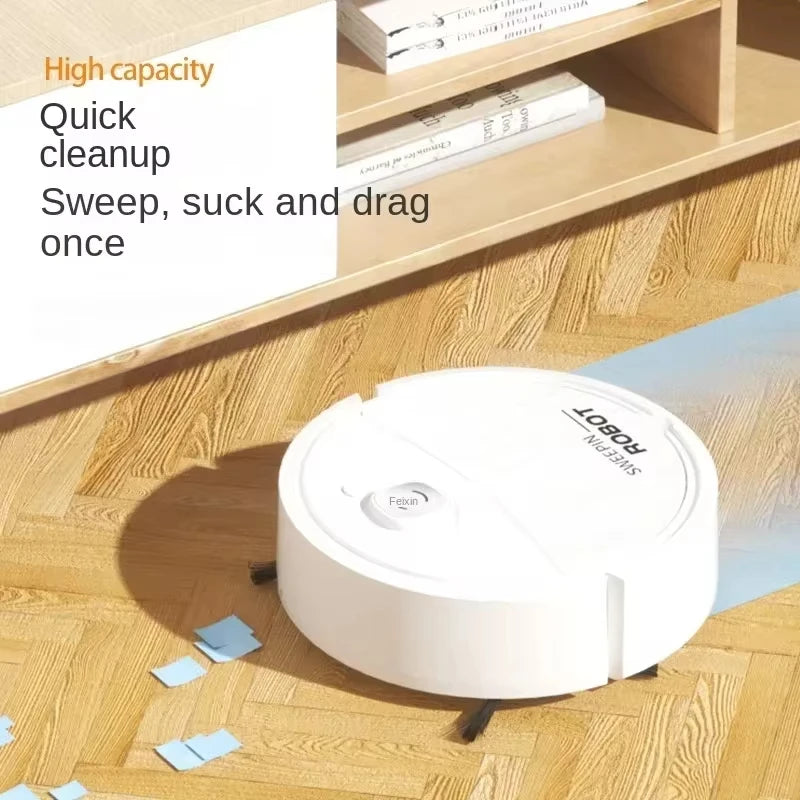 Xiaomi 3-in-1 Automatic Floor Robot Mini home Ntelligent Vacuum Cleaner USB Rechargeable Wet And Dry Family Sweeper Portable Hot