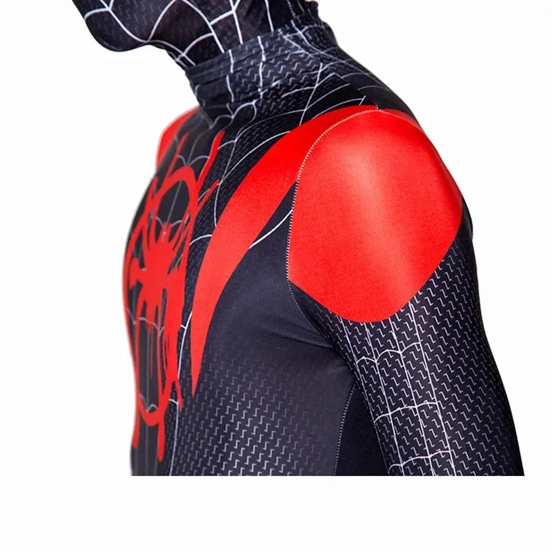 Child Spiderman Costume Peter Parker Bodysuit Halloween Boys Girls Play Movie Fan Cosplay Fantasy Costume