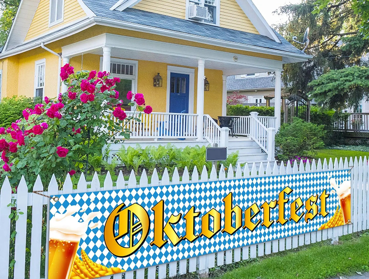 Oktoberfest Fence Banner