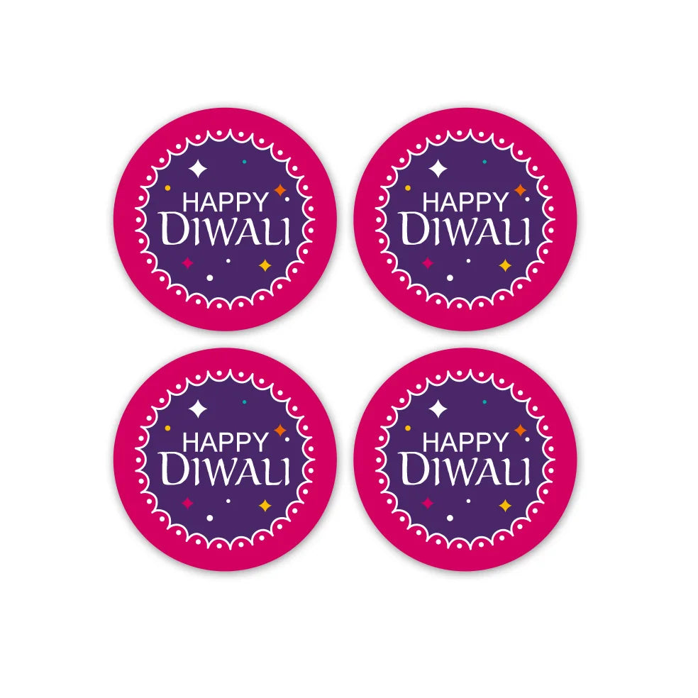 Happy Diwali Party Stickers, Light Festival Party Gift decorations