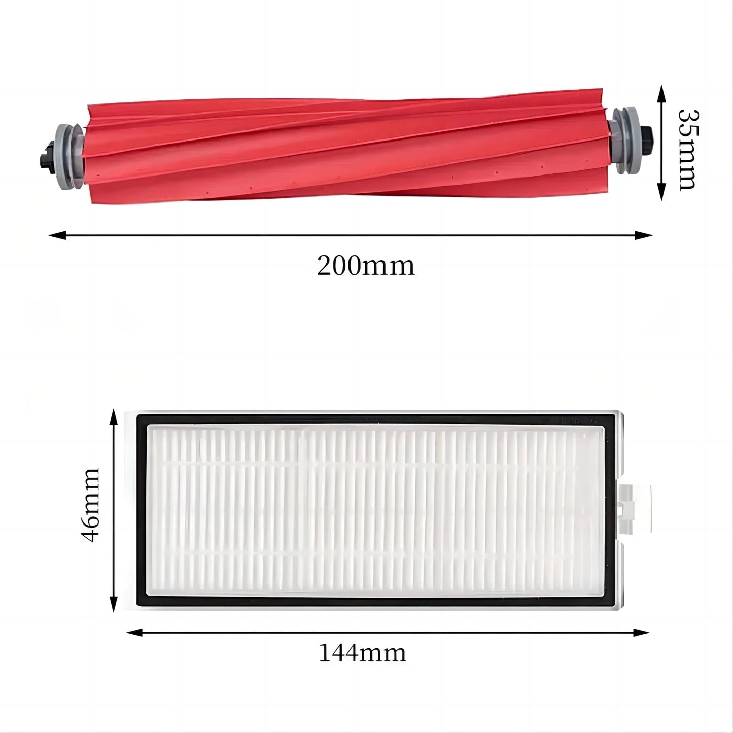 For Roborock Q7 Max / Q7 Max+ / Q7 Plus / T8 Accessories Main Side Brush Hepa Filter Mop Robot Vacuum Cleaner  Spare parts